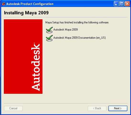 Autodesk Maya 2009 Serial Key